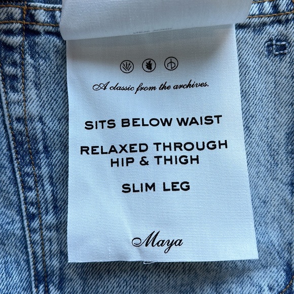 NWT rag & bone Maya High-Rise Ankle Slim in Belmar size 25 $225 - Picture 13 of 14